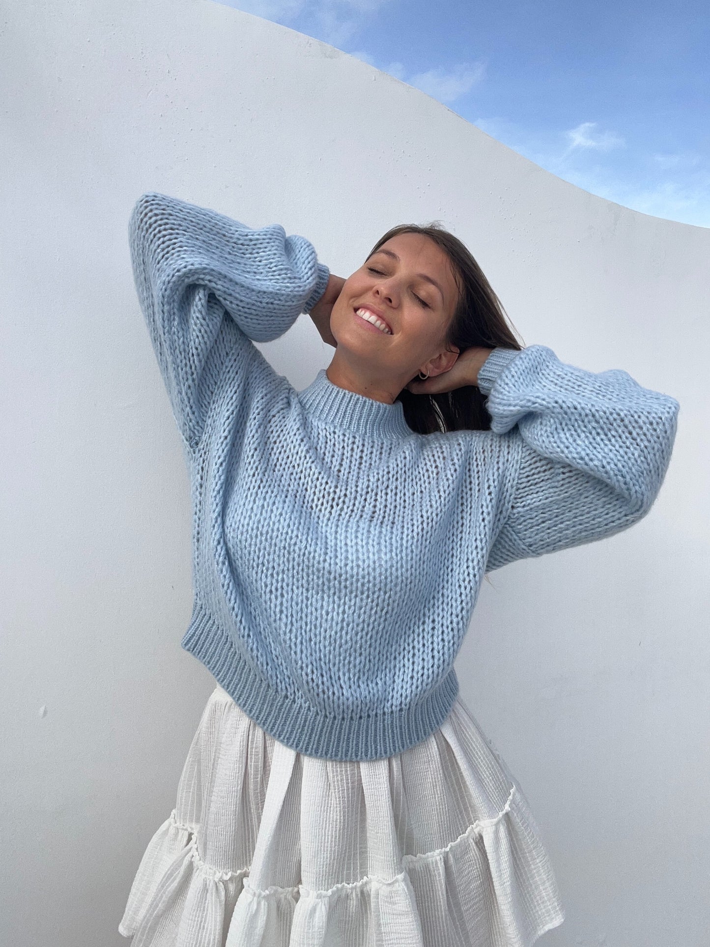 Mohair-Crop-Pullover