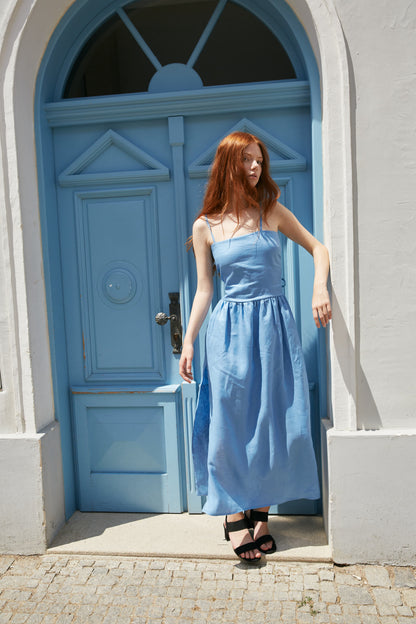 Lněné šaty Veronika - předobjednávka