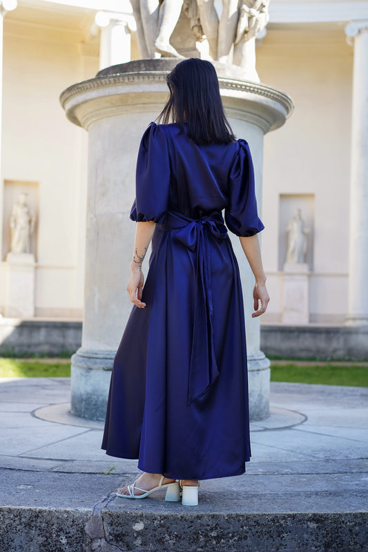 Hedvábné šaty Monika - předobjednávka