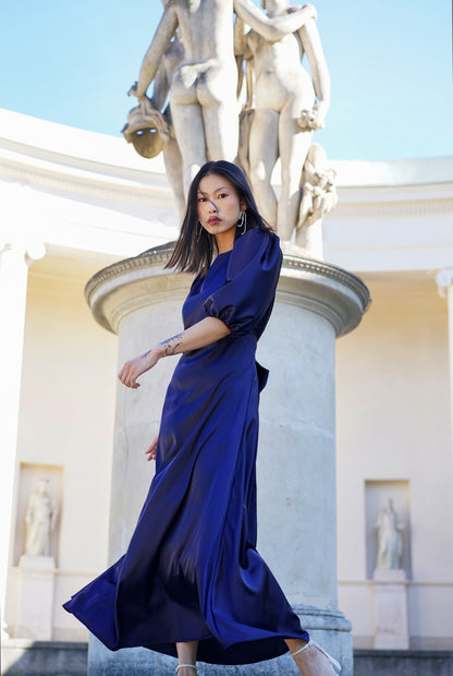 Hedvábné šaty Monika - předobjednávka