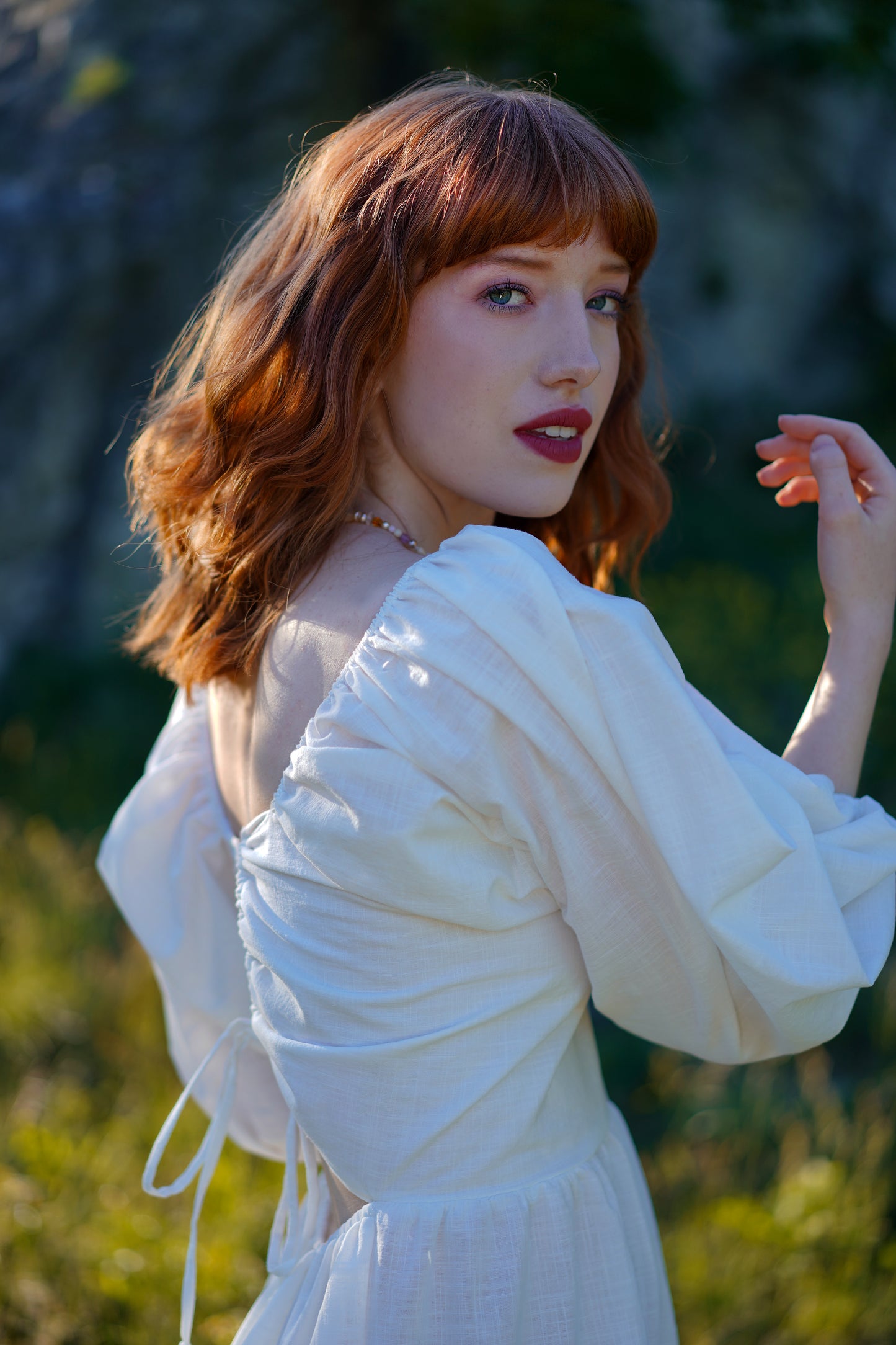 Lněné šaty Alma - předobjednávka