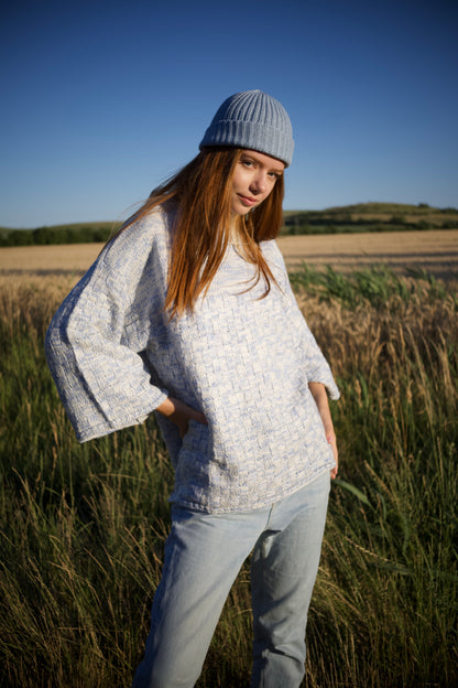 Pullover aus Naturgarn