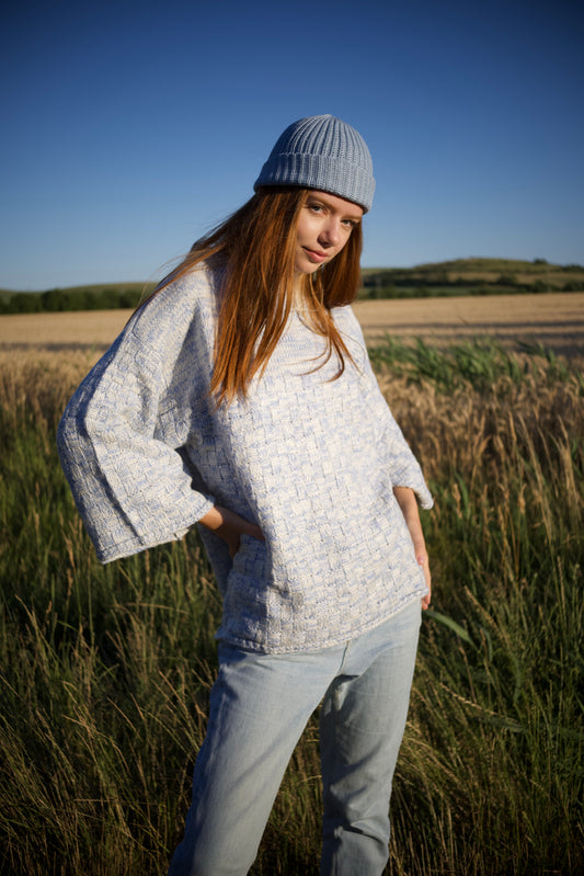 Pullover aus Naturgarn