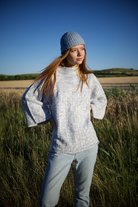 Pullover aus Naturgarn