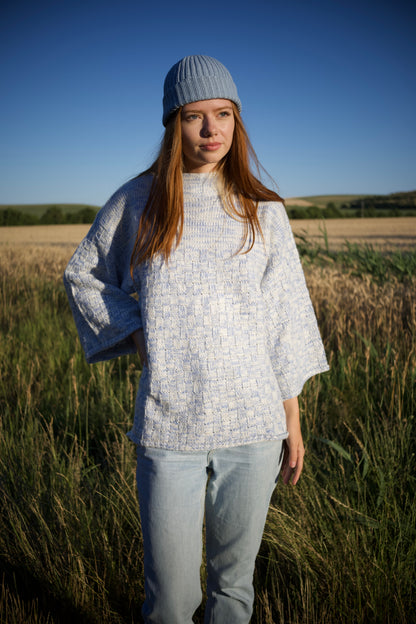 Pullover aus Naturgarn