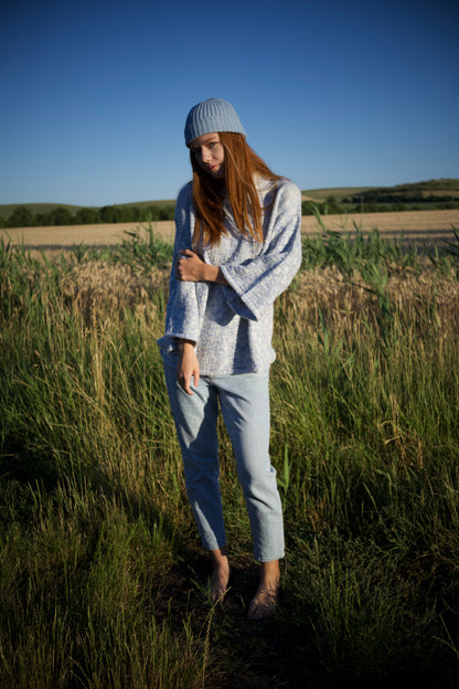 Pullover aus Naturgarn