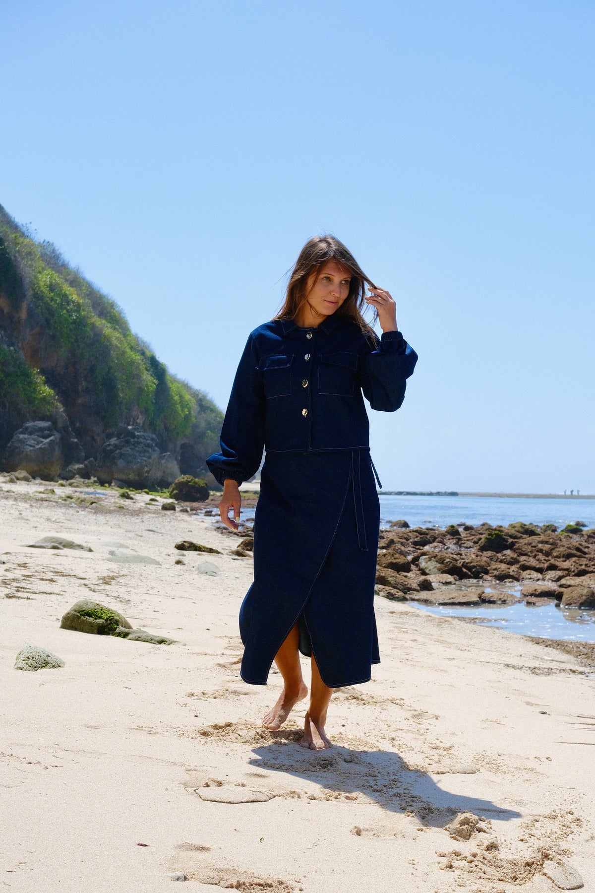 Jacquard-Jacke