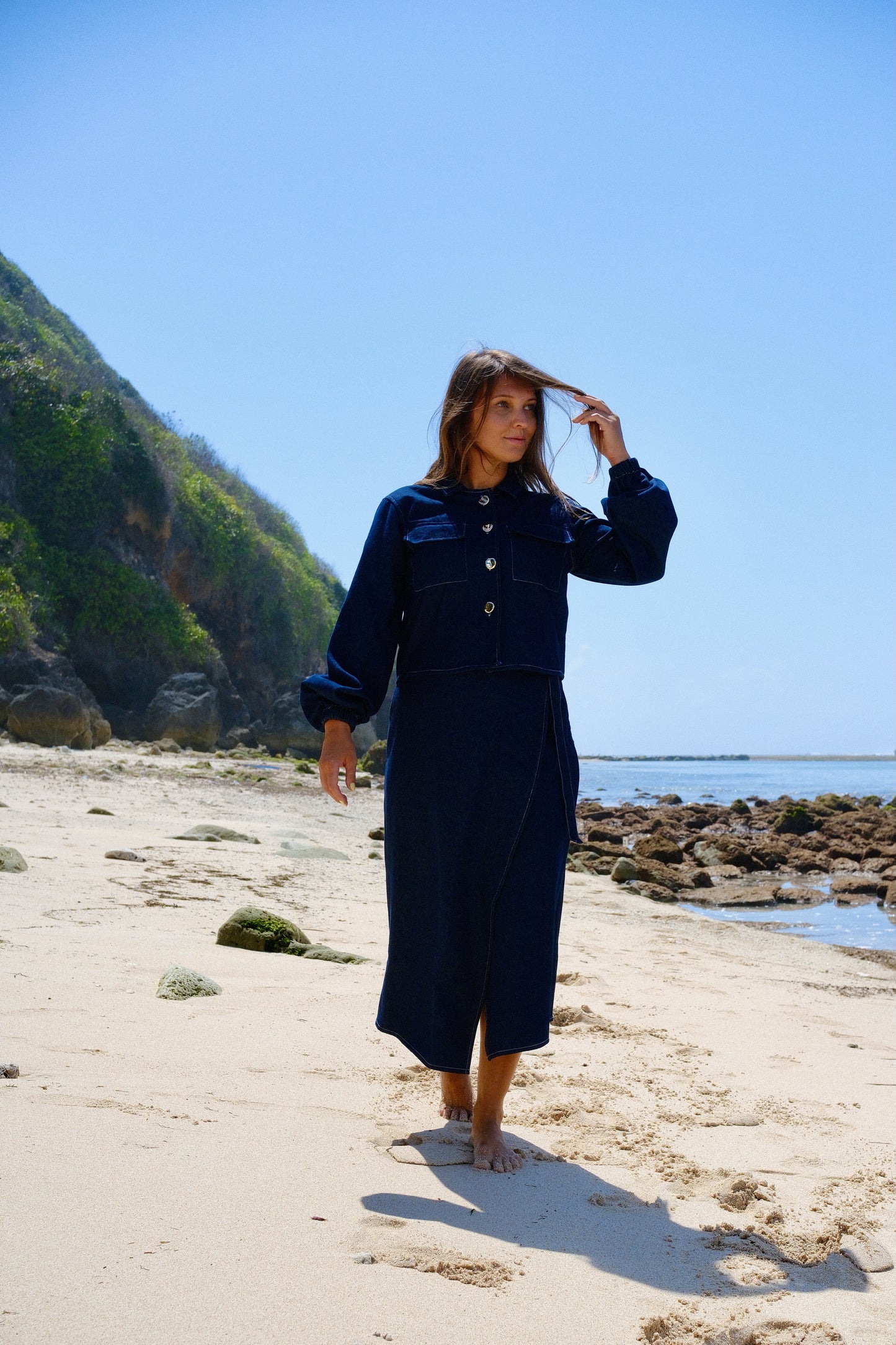 Jacquard-Jacke