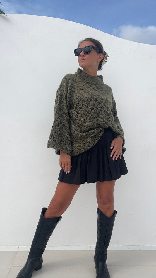 Pullover aus Naturgarn, beige