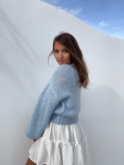Mohair-Crop-Pullover