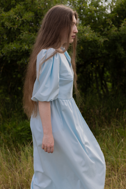 Šaty Kristýna z bio bavlny - předobjednávka