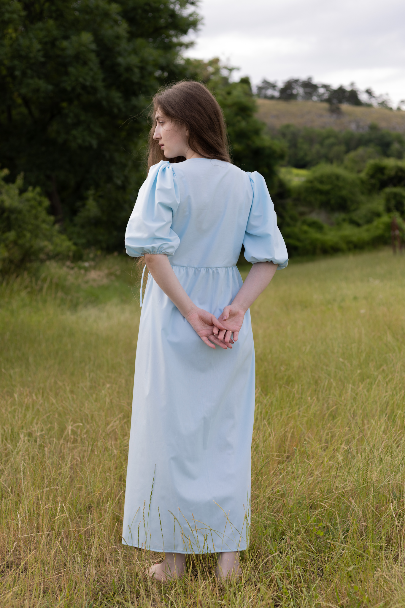 Šaty Kristýna z bio bavlny - předobjednávka