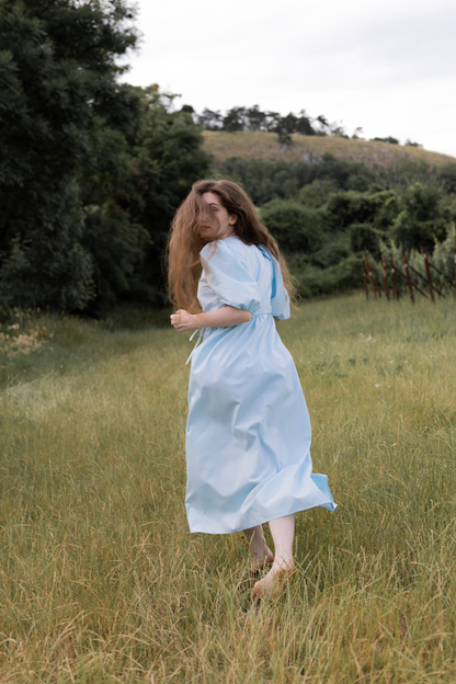 Šaty Kristýna z bio bavlny - předobjednávka