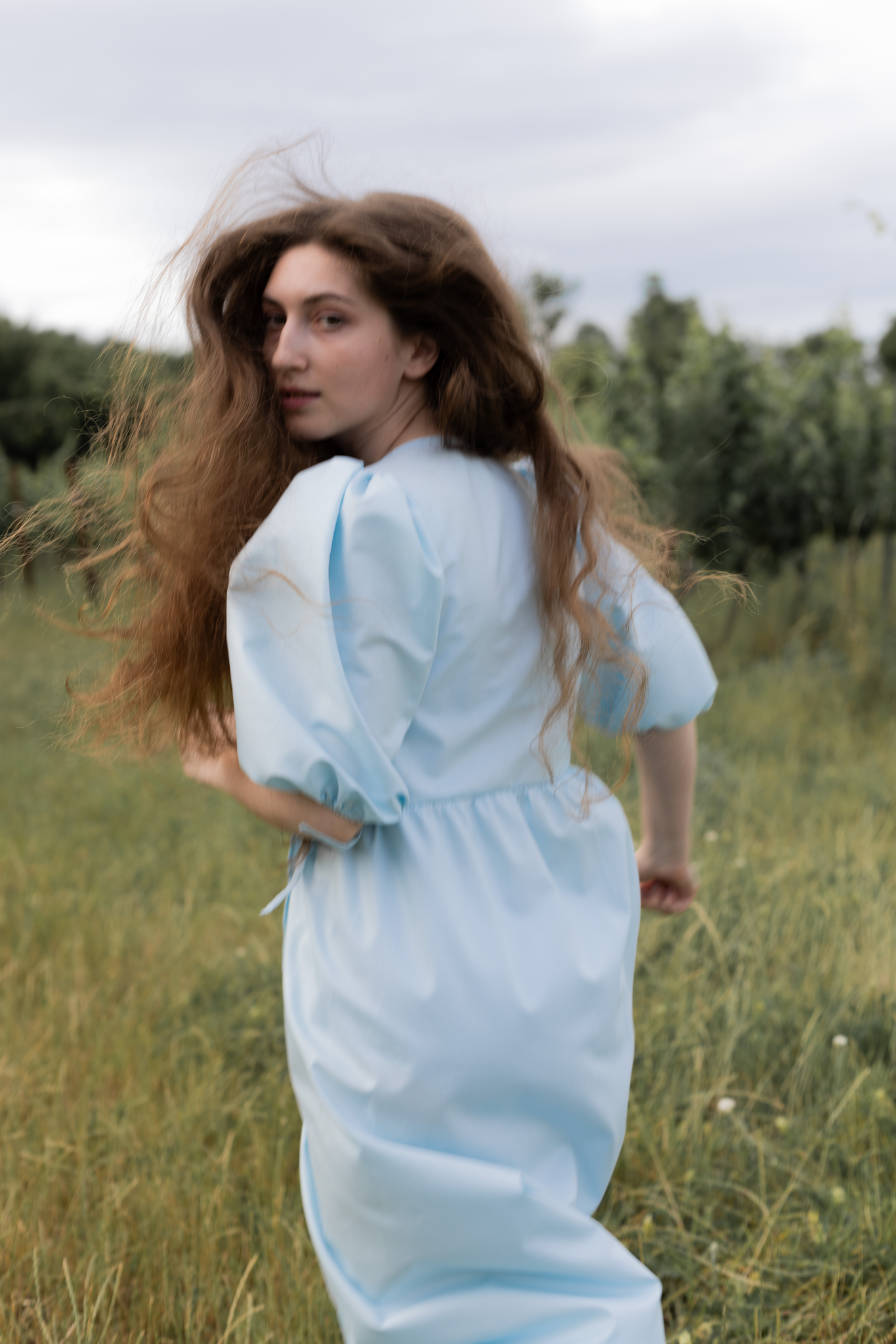 Šaty Kristýna z bio bavlny - předobjednávka