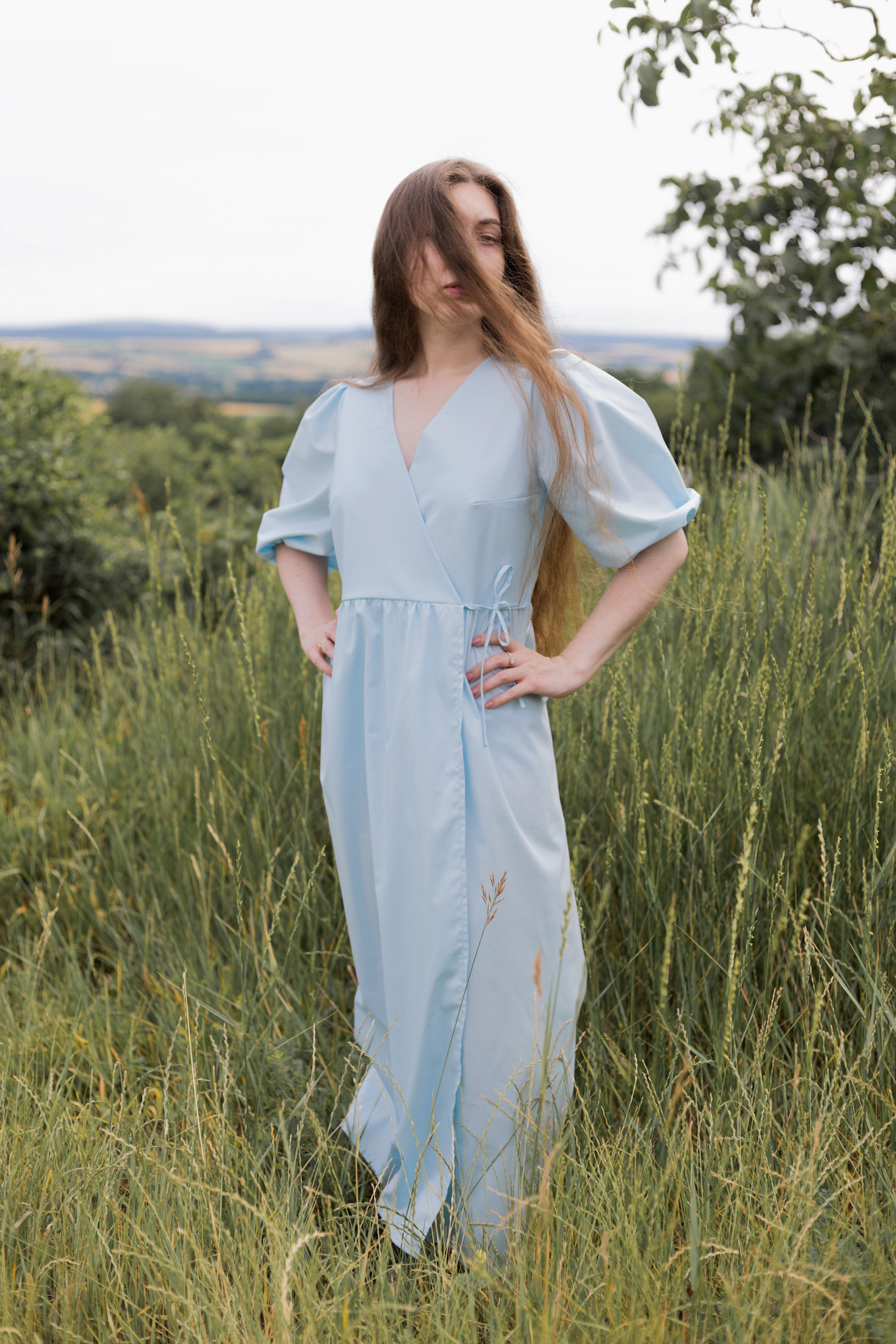 Šaty Kristýna z bio bavlny - předobjednávka