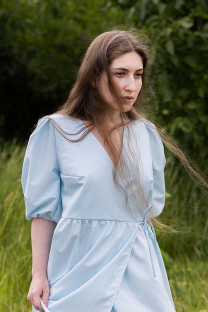 Šaty Kristýna z bio bavlny - předobjednávka