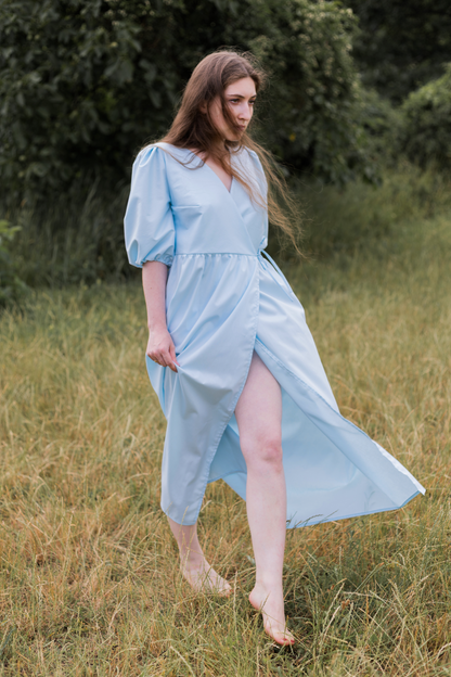 Šaty Kristýna z bio bavlny - předobjednávka