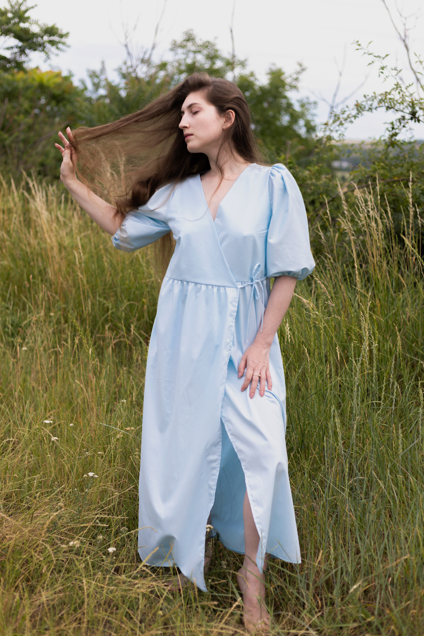 Šaty Kristýna z bio bavlny - předobjednávka